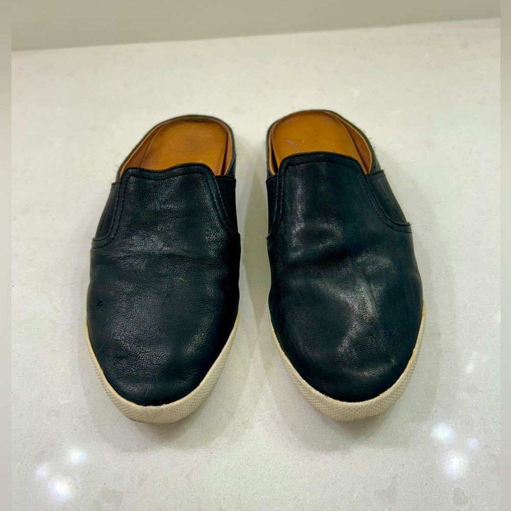 Frye Melanie Leather Mules